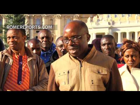 A colorful pilgrimage from Nigeria brightens St. Peter's Square