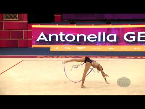 GENUZIO Antonella (BOL) - 2019 Rhythmic Worlds, Baku (AZE) - Qualifications Ribbon