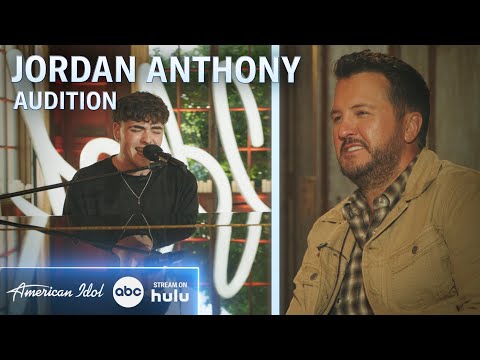 BIG Vocalist Jordan Anthony Impresses The Judges WIth A Lewis Capaldi Cover - American Idol 2024