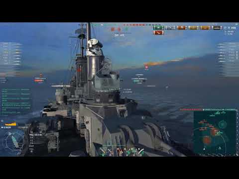 World of Warships Salem in Action.... Krake 5 Kills