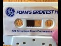 Foam S Greatest Hits GE Promotional Audio Cassette For SPI Structural Foam Conference 1986