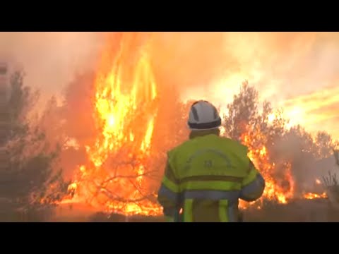 Calanques en danger - Pompiers au coeur du danger