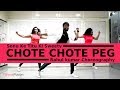 Chote Chote Peg | Chote Chote Peg Bollywood Dance Workout Choreography | FITNESS DANCE with RAHUL