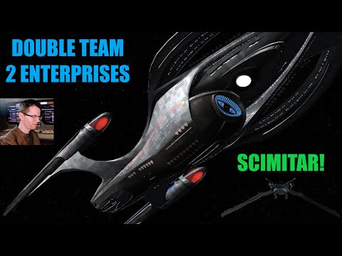 Enterprise E + F AMBUSH Reman Scimitar - Star Trek Ship Battles -