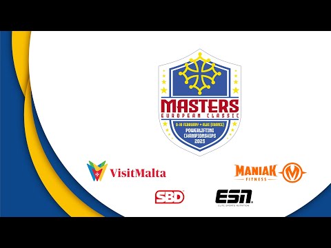 Men M1 120 – 120+ kg - European Master Classic Powerlifting Championships 2025