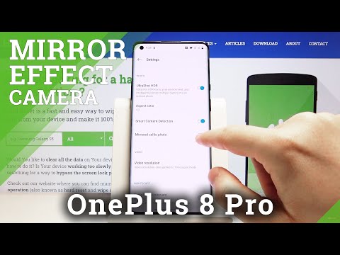 How to Switch Off Mirror Effect in OnePlus 8 Pro – Turn On / Off Mirror Effect