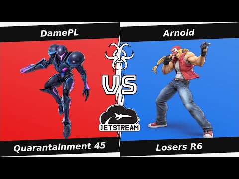 Quarantainment 45 Losers R6 - DamePL (Dark Samus) Vs. Arnold (Terry) Smash Ultimate - SSBU
