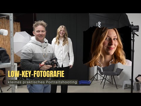 Low Key Portrait Shooting | Geheimnisse der Dunkelheit enthüllt! #fotografie