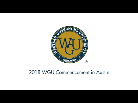 2018 WGU Regional Commencement in Austin, TX - Bachelor's Ceremony
