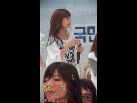 [Fancam] 100617 Sooyoung SNSD - Rehearsal 3!4!