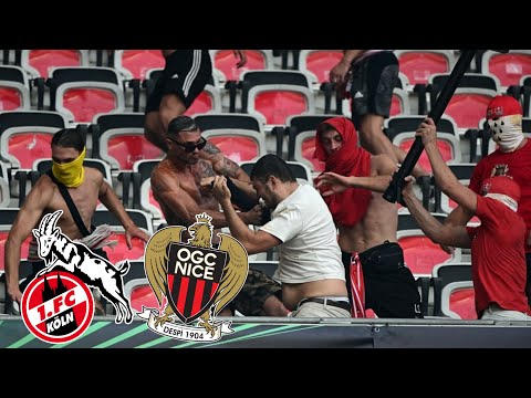 This is how the match between NICE and COLOGNE escalated in the stadium! Storytime #4