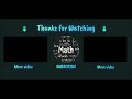 Genius Mathematics Outro