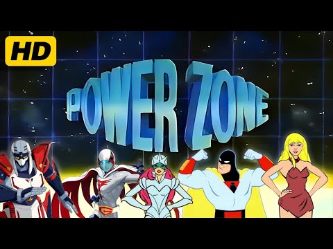 POWER ZONE Broadcast | 1995 edition | Ninja Robots, G-Force, Space Ghost etc | Cartoon Network