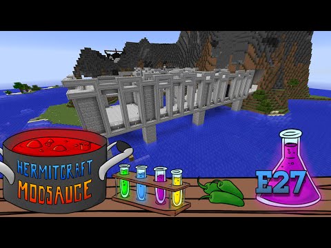 HermitCraft ModSauce: Ep27 - Building & More Mekanism!