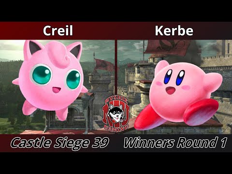 Castle Siege 39 - Winners Round 1 - Creil (Jigglypuff) vs Kerbe (Kirby)