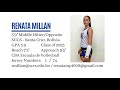 Renata Millan Highlight Video 2021 Nov-Dec