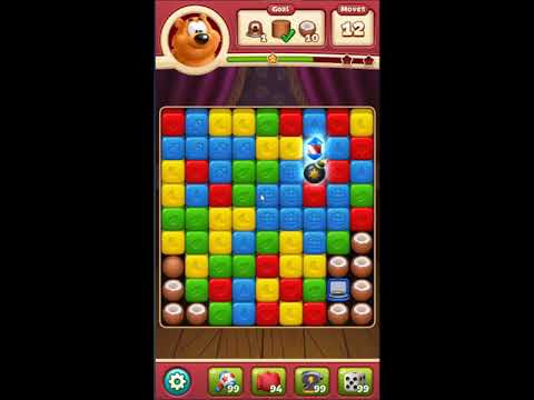 Toon Blast Level 3661 - NO BOOSTERS 🐻🐺🐱 | SKILLGAMING ✔️