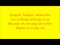 Solayoh - Alyona Lanskaya (LYRICS) 