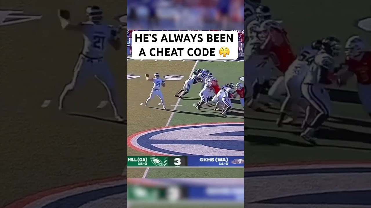 Travis Hunter was the No. 1 Ranked High School player for a reason 🔥🔥 #shorts