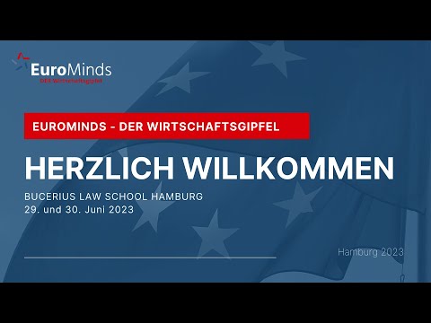 EuroMinds 2023 Panel-Bühne "Europa in der Identitätskrise"