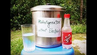 How to make a mini Refrigerator at home. It works without Electricity.