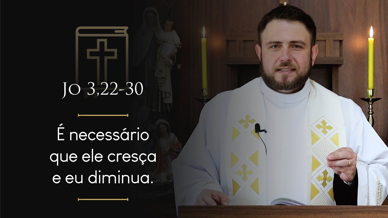 Homilia Diária | Sábado - Tempo do Natal depois da Epifania (Jo 3,22-30)