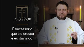 Homilia Diária | Sábado - Tempo do Natal depois da Epifania (Jo 3,22-30)