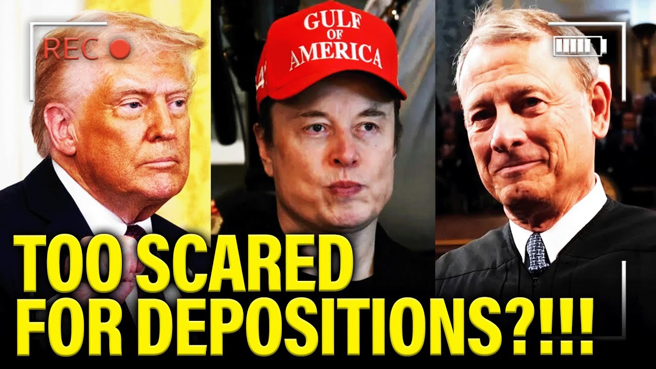 SCARED Trump BEGS SCOTUS to STOP Musk DEPOSITION