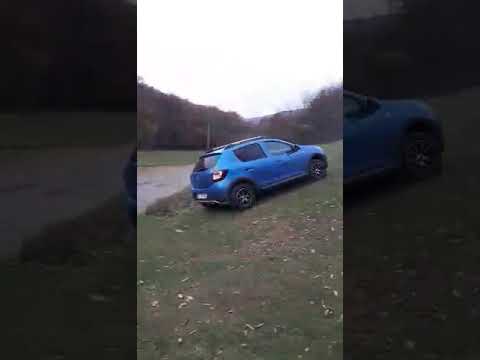 Dacia sandero stepway uphill