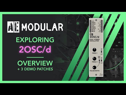 The AE Modular Video Library - 2OSC/d