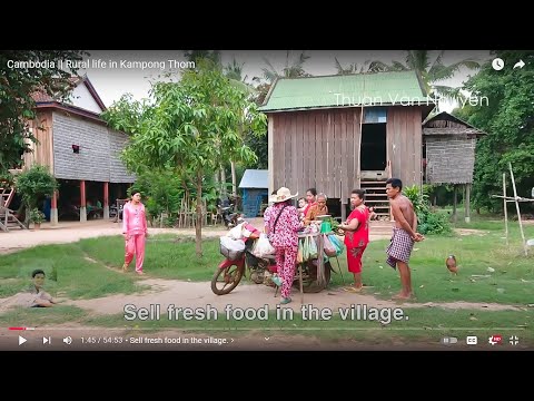 Cambodia || Rural life in Kampong Thom