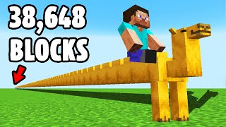 Breaking 11 Unbeatable Minecraft World Records!