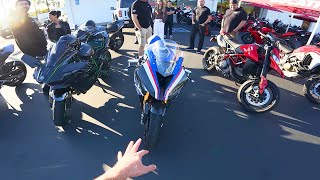 Taking My Track BMW HP4 RACE To Ducati