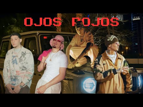 DUKI, Omar Courtz, Lucho SSJ, Yan Block - OJOS ROJOS (Music Video)
