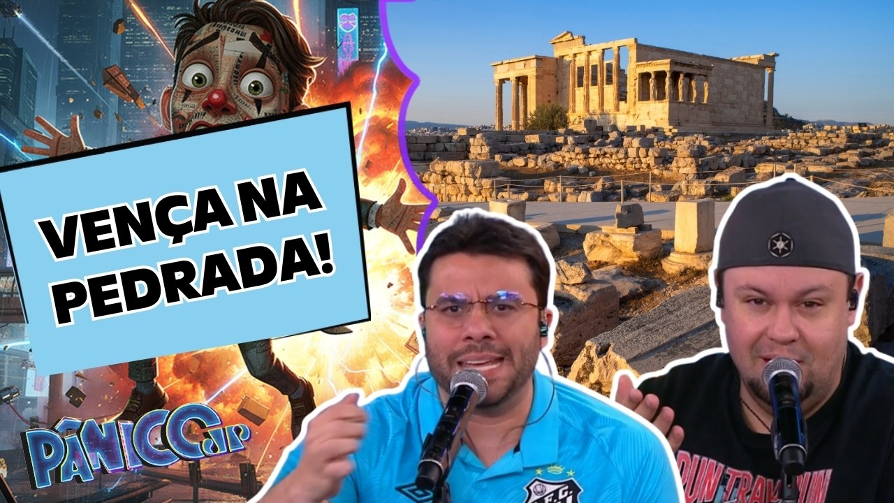 PEDRADA DE DAVI E CICLONE BOMBA! SILAS MÊLAFRALDA E MÁRIO SERVE COSTELLA QUEBRAM TUDO NO PÂNICO!