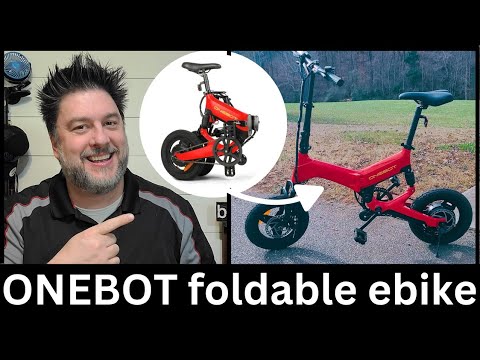 Onebot S7F, foldable ebike. Fat Tire Electric Bike [627]