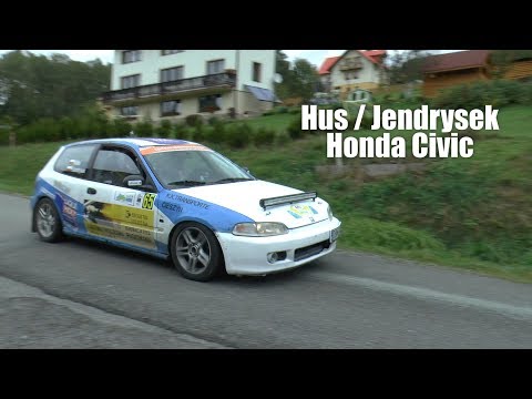 65 Rajd Wisły 2019 - Krystian Hus / Piotr Jendrysek - Honda Civic