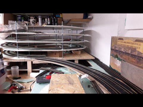 Harrstadt Neuaufbau Teil 6,  Wendel fertig , in der nächsten Ebene angekommen