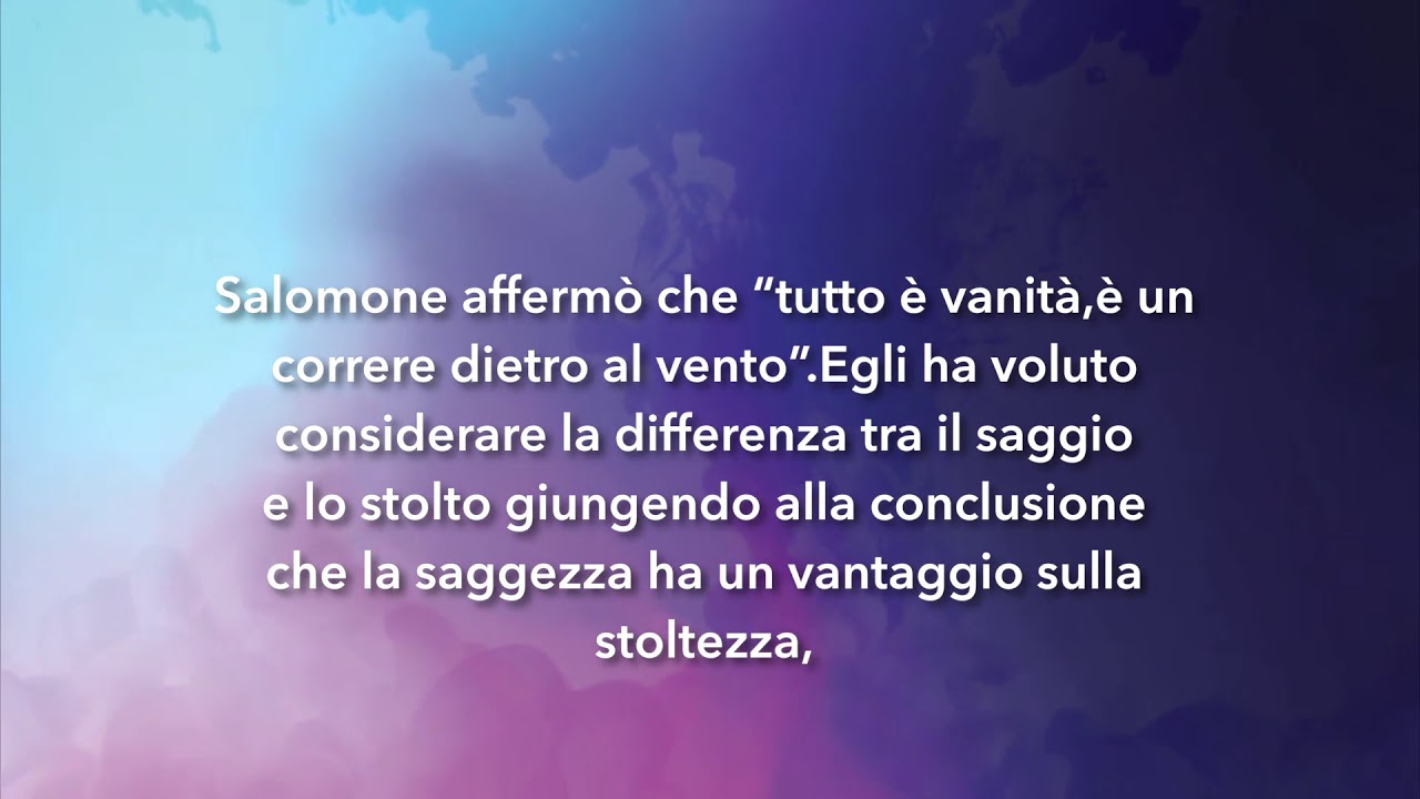 Meditazione Calendario "Parole di Vita" del 5 Settembre 2019