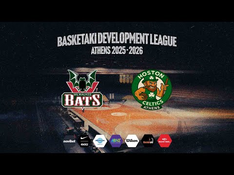 Basketaki The League - Milwaukee Bats Vs Hoston Celtics Athens (25/01/2026)