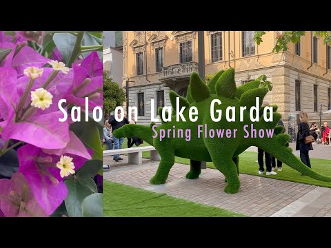 Salo on Lake Garda - Spring Flower Show