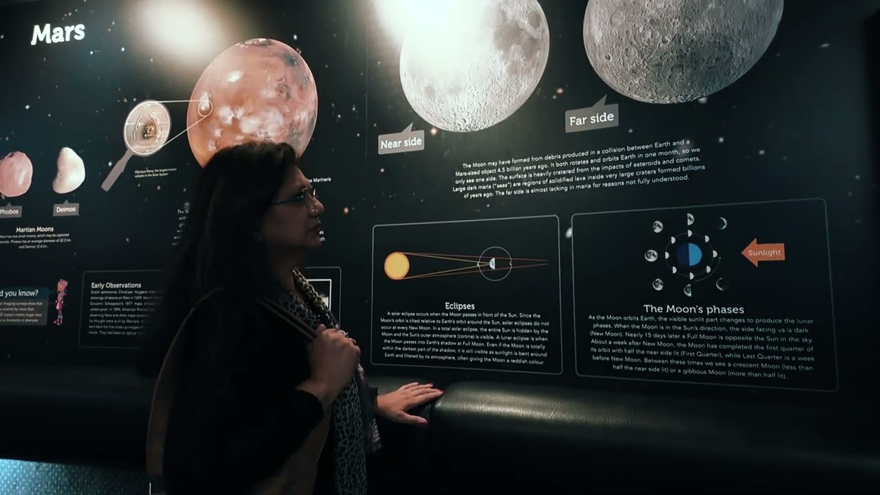 Embark on a walking tour at Sir Thomas Brisbane Planetarium.