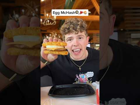 Eating McDonald’s NEW Breakfast Sandwich!