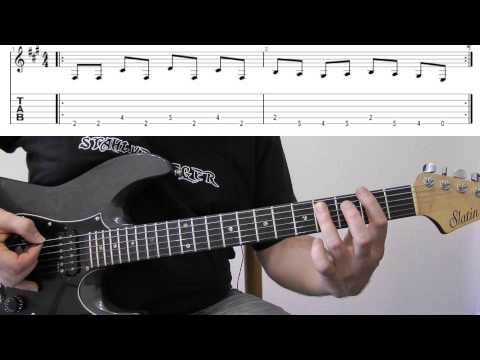 Gitarre lernen - Riffomat - Crazy Train von Ozzy Osbourne