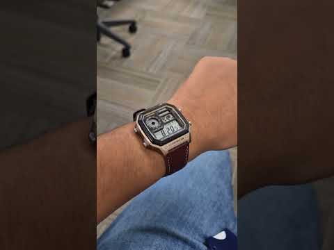 Casio AE1200 “Royal”: Retro looks, world time, 10-yr battery!! #casio #royal