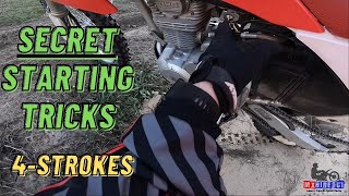 Secret Tricks Reveal How To Easily Start Your 4 Stroke Dirt Bike