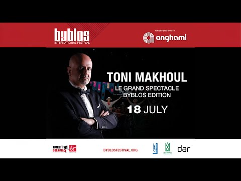 Toni Makhoul at Byblos International Festival on July 18 2024