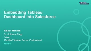 Trinet: Embedding Tableau Dashboards into Salesforce