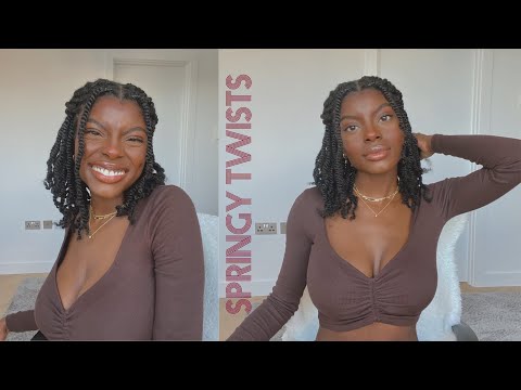 Fluffy Short Twists using 1 PACK OF XPRESSIONS? | Quarantine + Hair