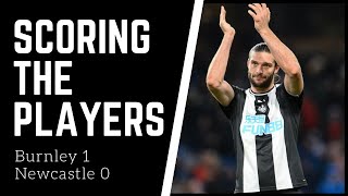 Scoring the players | Burnley 1-0 Newcastle